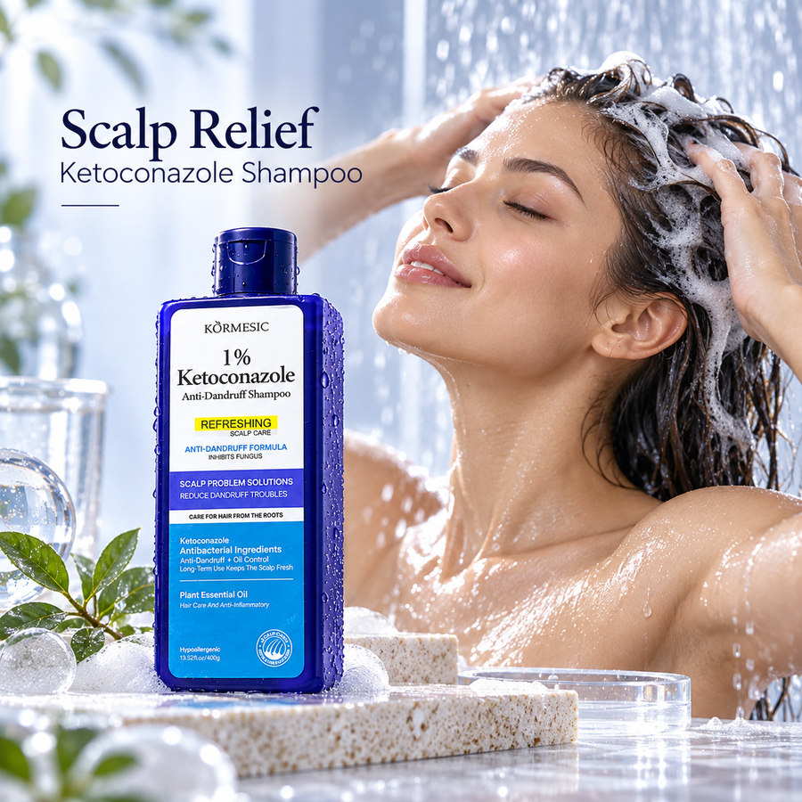 KORMESIC Scalp Relief Ketoconazole Anti-Dandruff Shampoo