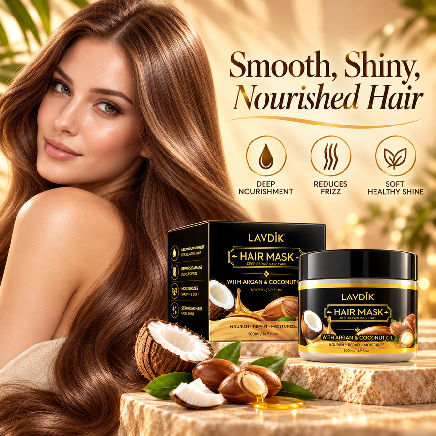 Argan & Coconut Deep Repair Hair Mask