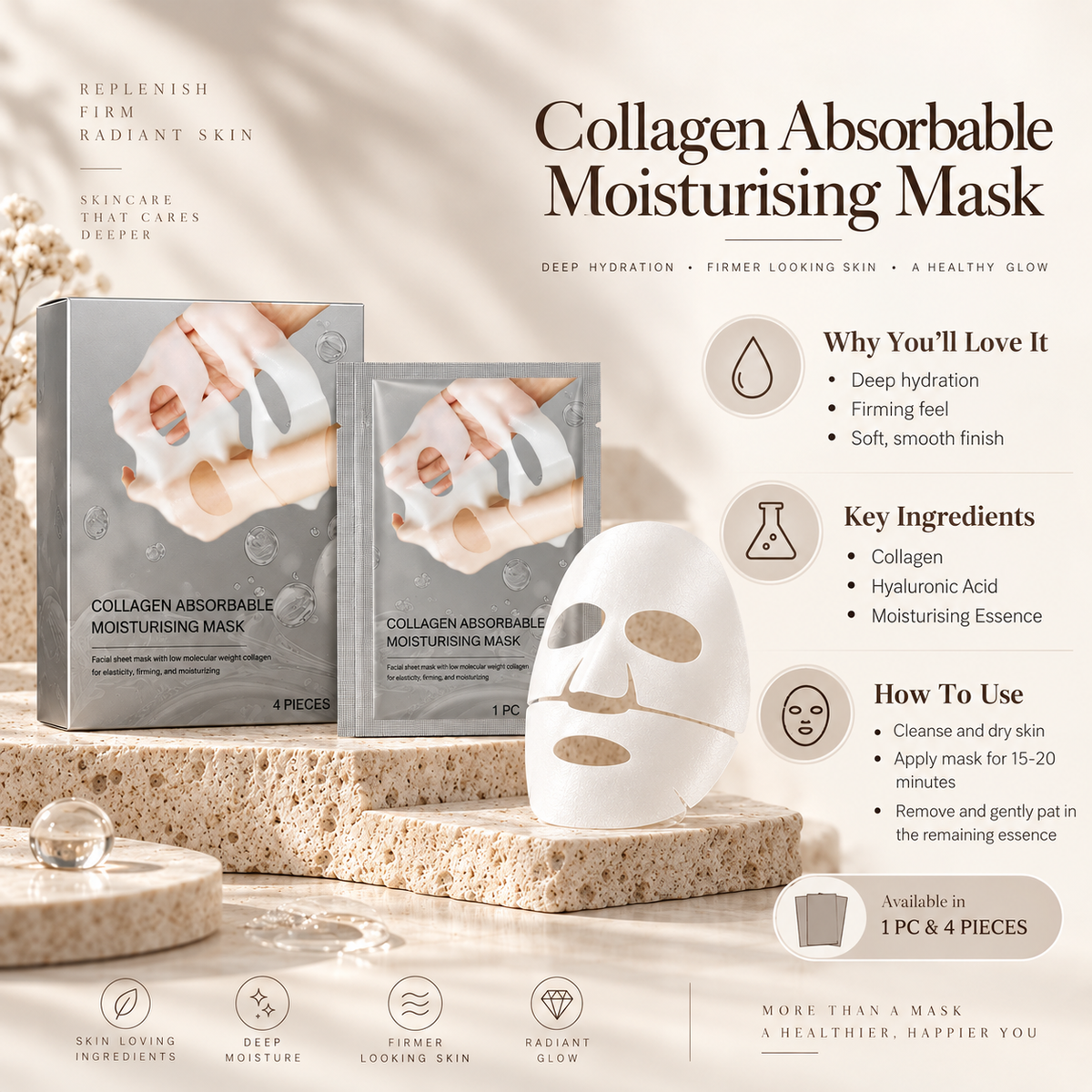Bio Collagen Overnight Firming Mask
